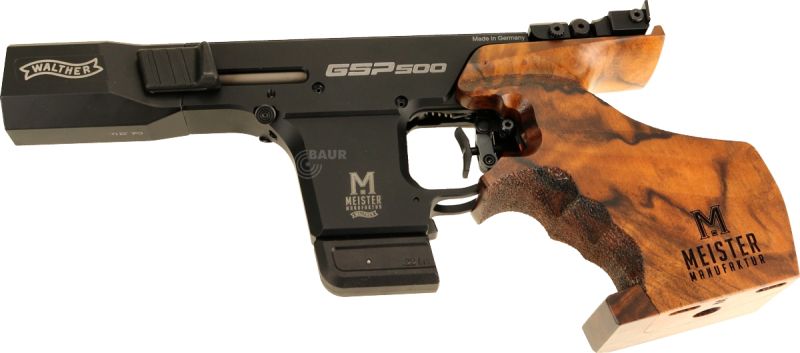 Walther GSP500 BLACK WOOD - Meister Manufaktur - Kal. .22 lfB