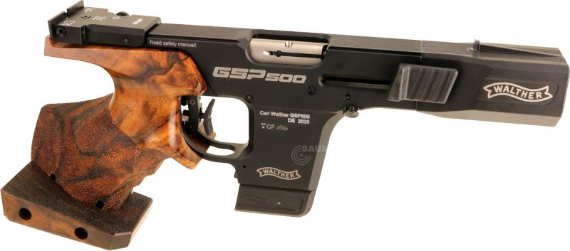 Walther GSP500 BLACK WOOD - Meister Manufaktur - Kal. .22 lfB