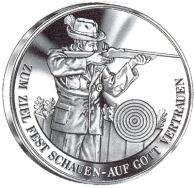 Schützentaler 610 echt silber